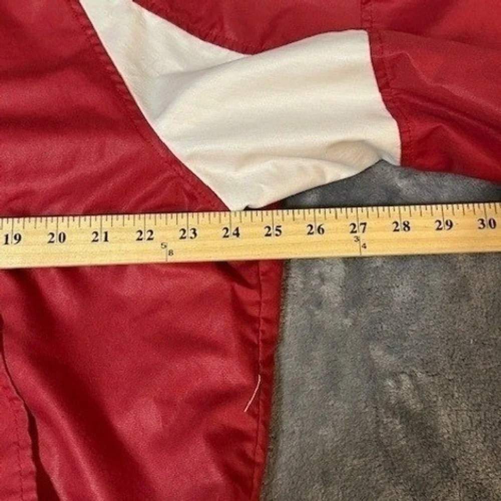 Winston Cup Series Jacket Mens L Red NASCAR Racing Windbreaker Swingster EUC